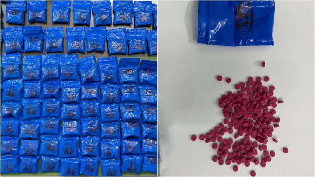 Meth tablets worth Rs 2.23 Cr seized, two held