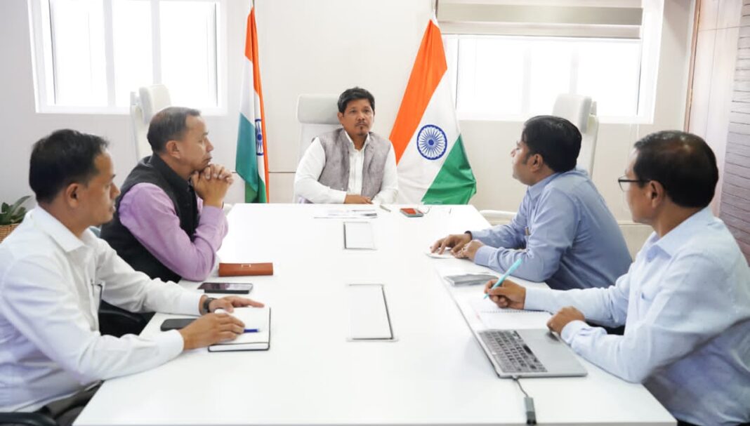 CM chairs meeting with IT department, reviews last-mile connectivity in the State , Tura Tech Park set for completion by 2026