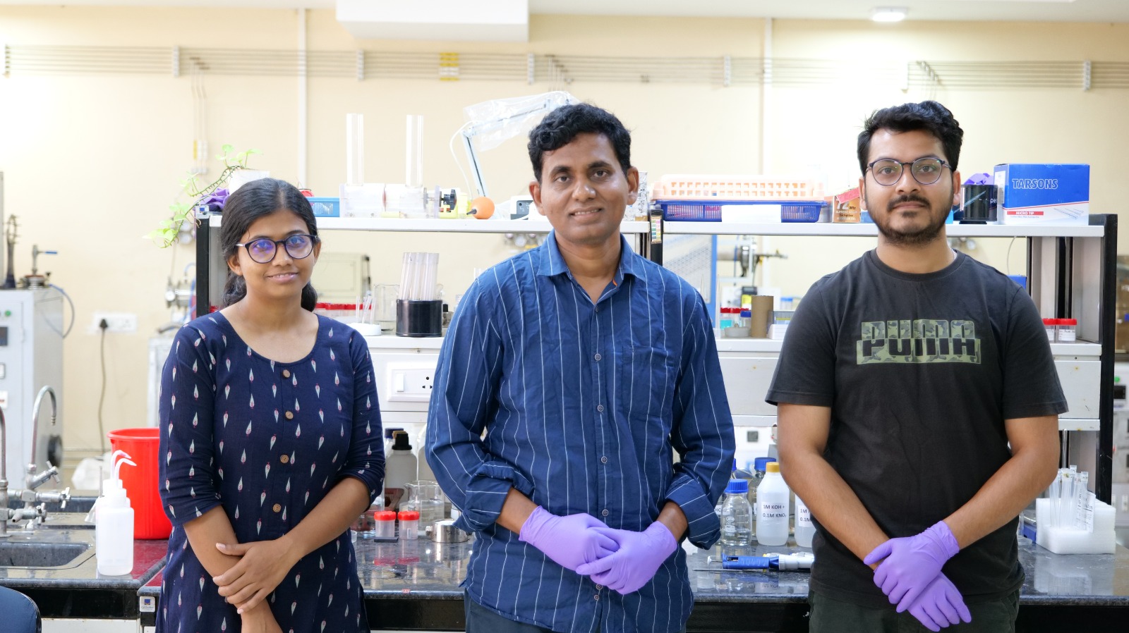 IIT Guwahati Researchers develop High-performance materials for Supercapacitors