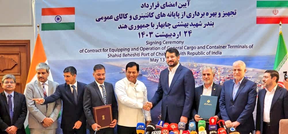 India and Iran Sign Historic Bilateral Contract on Chabahar Port Operations