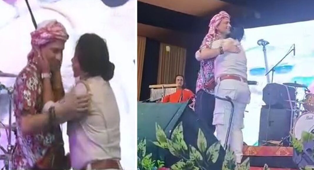 Assam: Female Home Guard Suspended for Hugging, Kissing Popular Singer During Concert