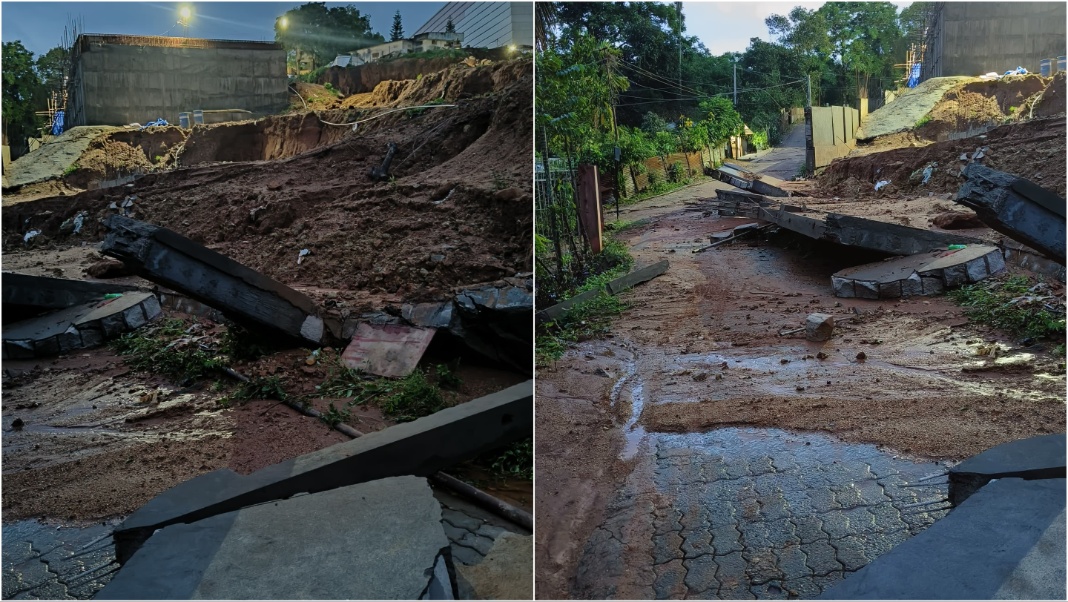 Boundary wall of PA Sangma Sports complex collapsed, Govt says no impact to main structure of stadium