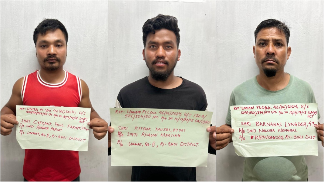Ri-Bhoi Police Busts HNLC Sleeper Cell, Arrests Three Members