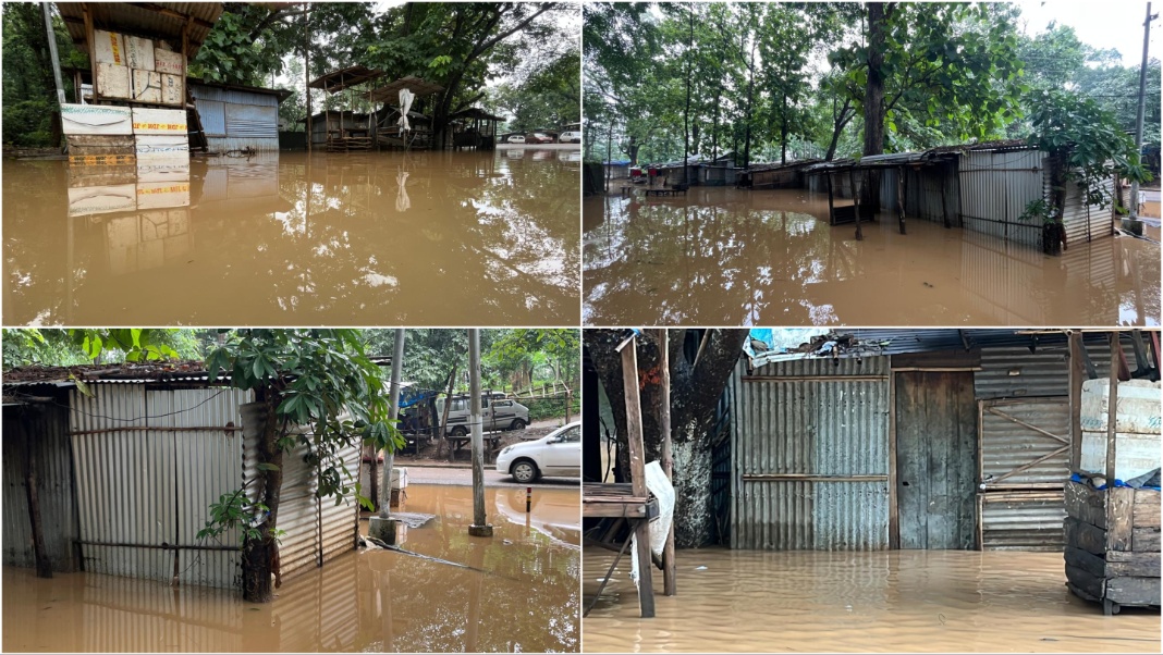 Heavy downpour creates ‘artificial flood’ in Tura’s Daldagre Bazar, locals demand action