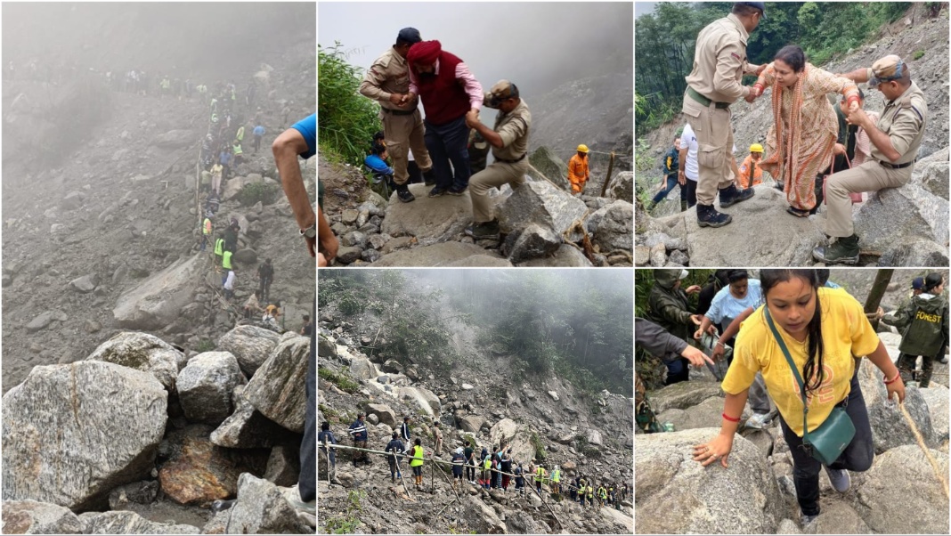 Sikkim: 1,225 tourists evacuated from landslide-hit North Sikkim on day 2