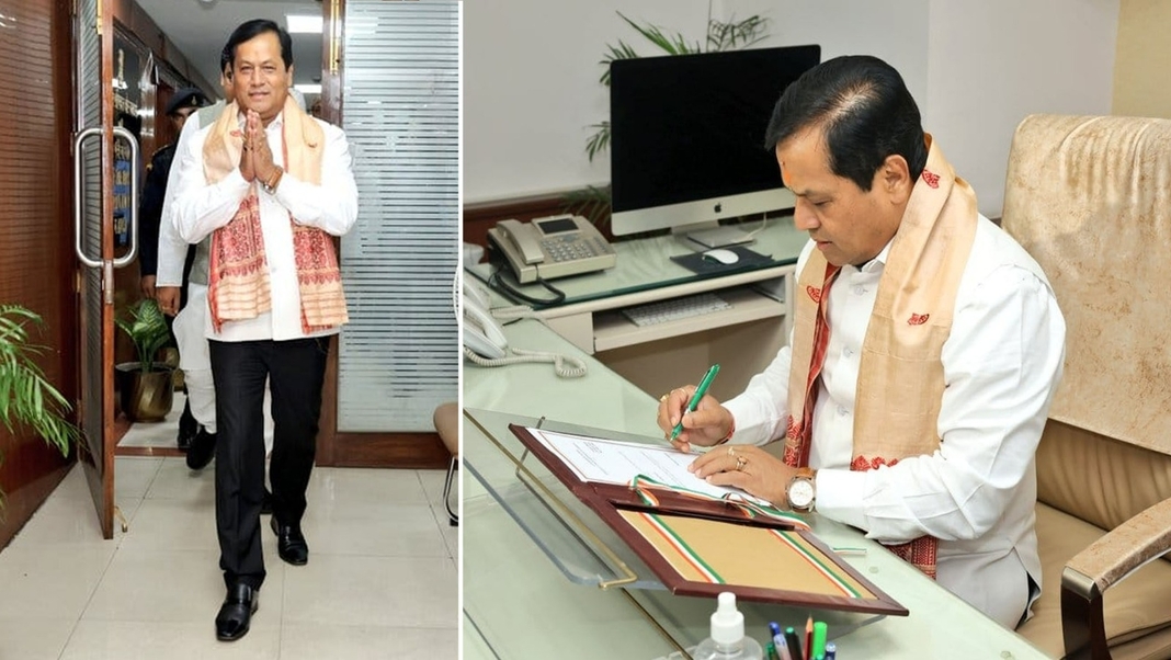 Sonowal Assumes Charge at Ministry of Ports, Shipping & Waterways, Sets Sights on Maritime Empowerment