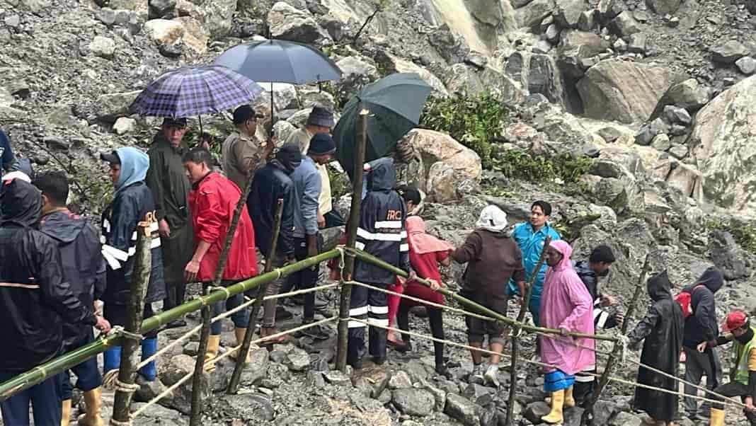 Herculean Efforts Underway to Rescue Tourists Stranded by Sikkim Landslides Amid Surge in Visitors