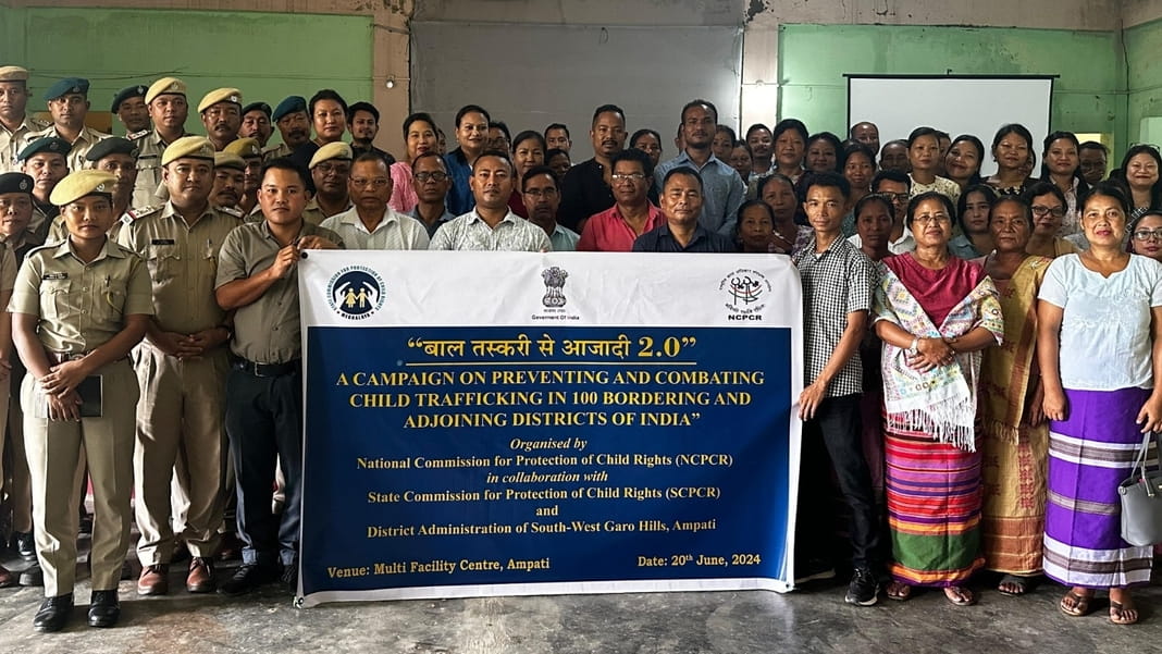 NCPCR conducts sensitization workshop on child trafficking in Ampati