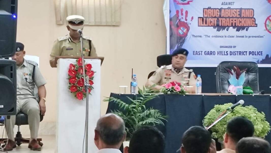 East Garo Hills police emphasize on youth education and collective efforts to combat drug abuse