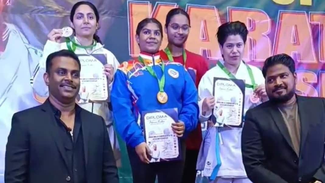 Lamerphylla Damesha Kharsati clinches bronze for India in international karate tournament