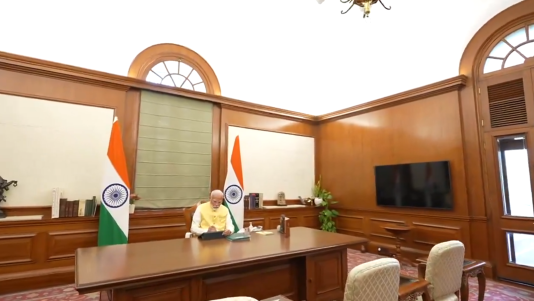 PM Modi Resumes Office For Third Term