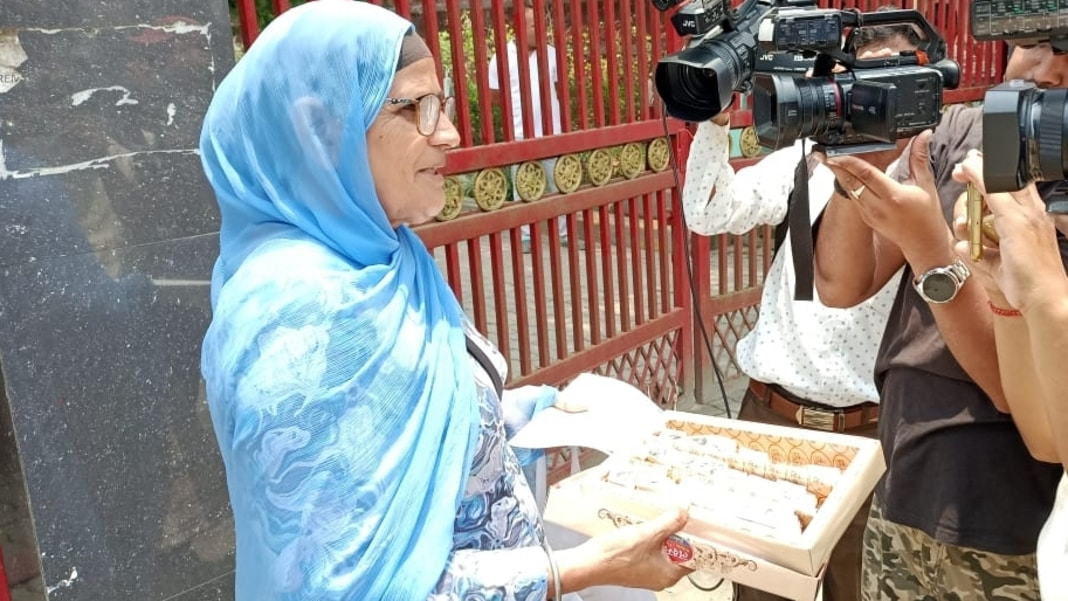 Parents of MP-elect and Pro-Khalistani leader Amritpal Singh meet him in Dibrugarh Central Jail