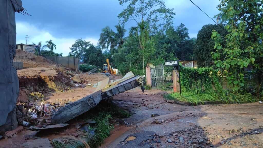 Boundary wall of PA Sangma Sports complex collapsed, Govt says no impact to main structure of stadium