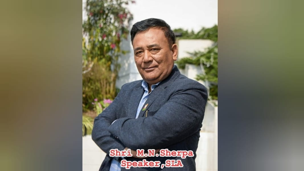 MN Sherpa elected as speaker of Sikkim Legislative Assembly