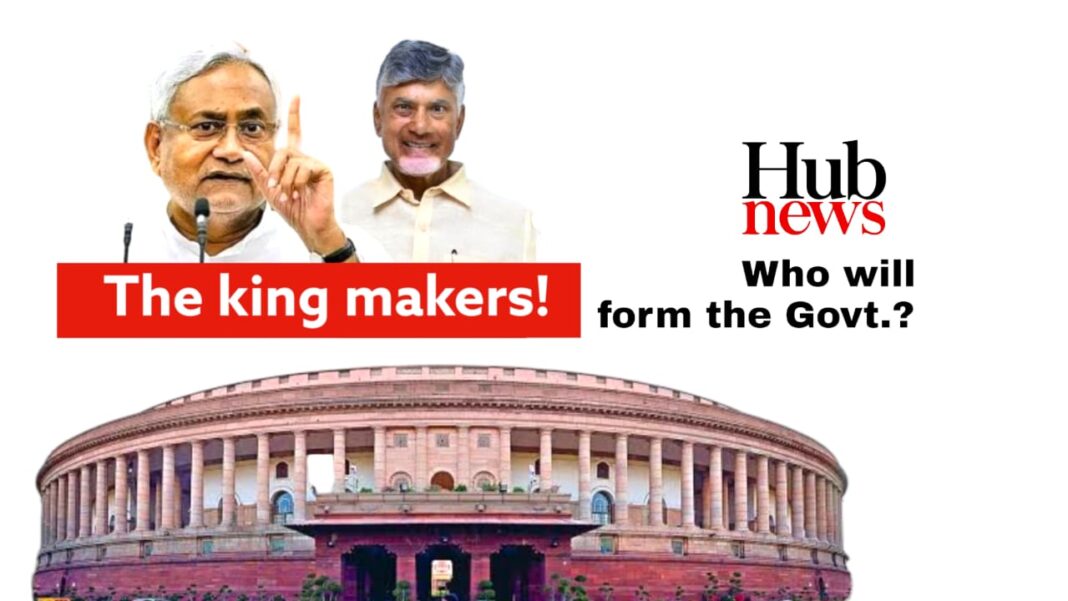 2024 Lok Sabha Election| Updates| Nitish Kumar and Chandrababu Naidu play ‘Kingmaker’ roles in deciding Central Govt. fate