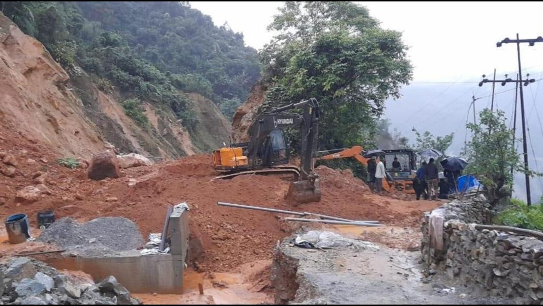 Landslides and rain disrupt connectivity in Arunachal Pradesh