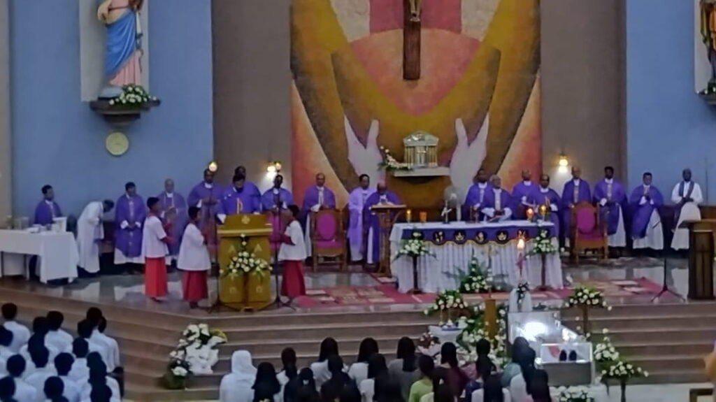 Garo Hills today bids adiue to "people's Bishop" who gave love and refuge to war victims