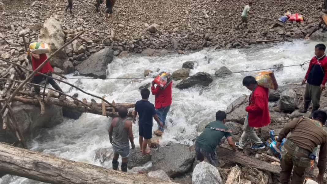 How relief teams overcame natural disasters to help isolated villages in Arunachal Pradesh