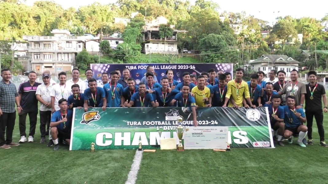 Tura Football League 2024: Rongkhon Sporting crowned champions of First Division