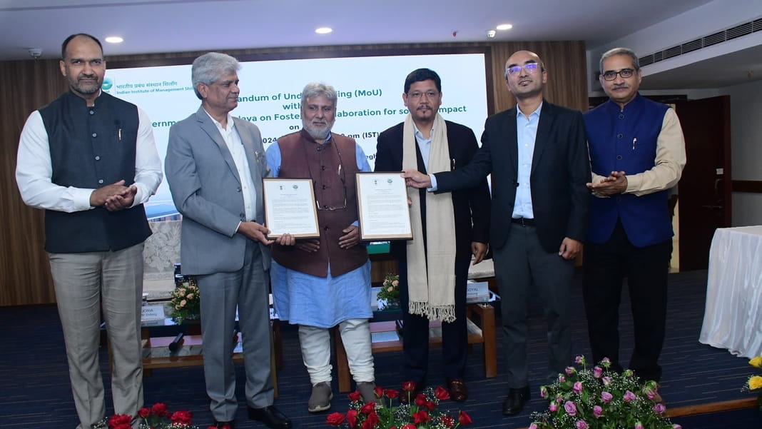 Meghalaya Govt - IIM Shillong ink agreement to push for socio-economic development, entrepreneurship