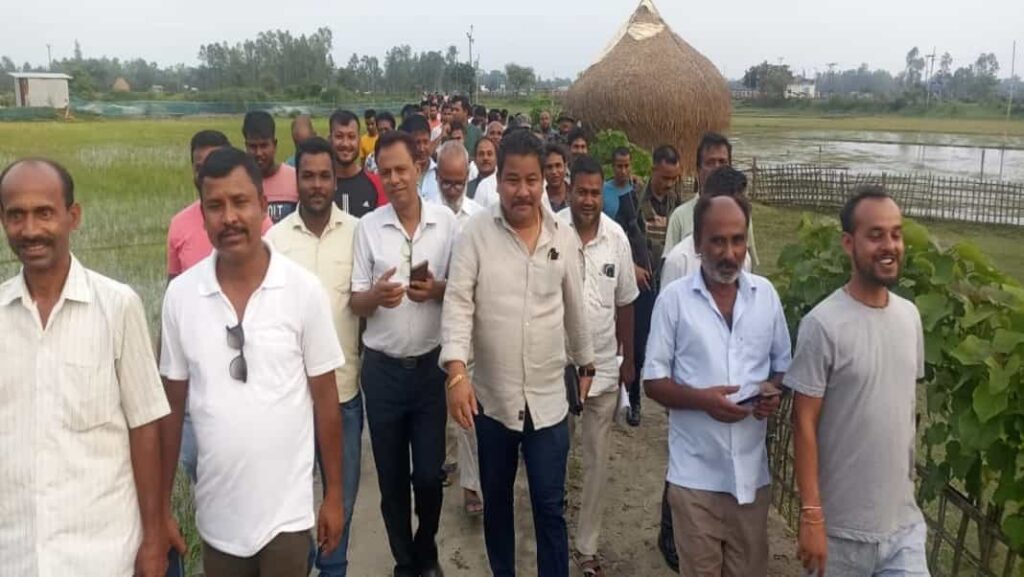 Mahendraganj MLA Sanjay Sangma hails upcoming new Border Land Port