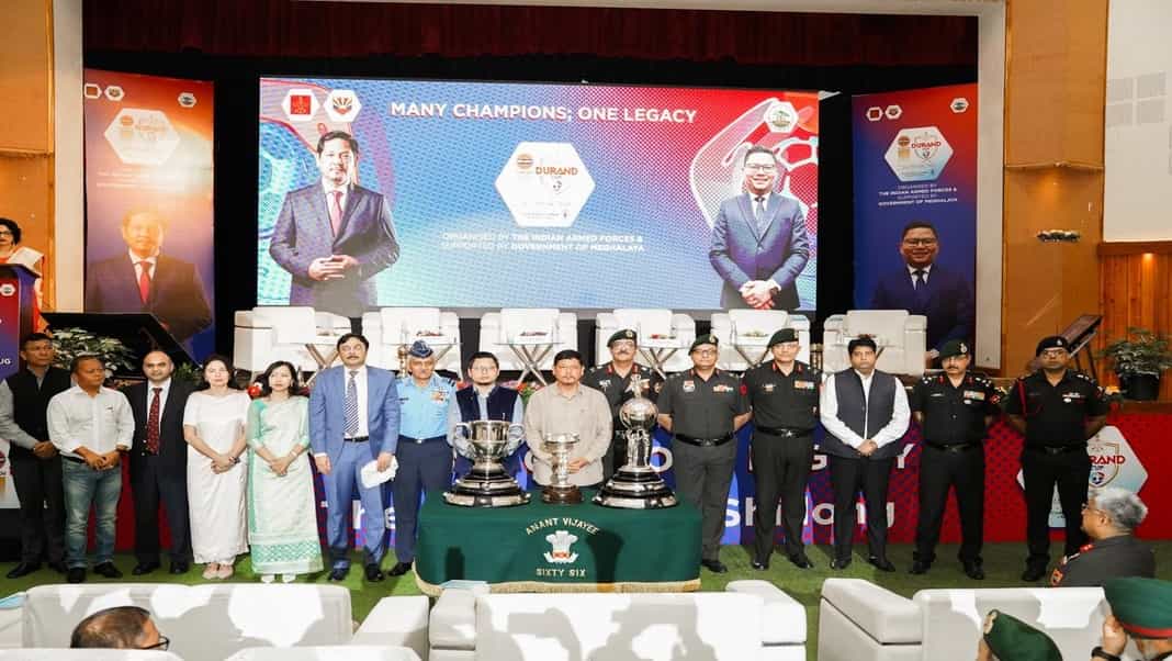 Durand Cup Trophy unveiled; Shillong ready to host Asia’s oldest football tournament for the 1st time