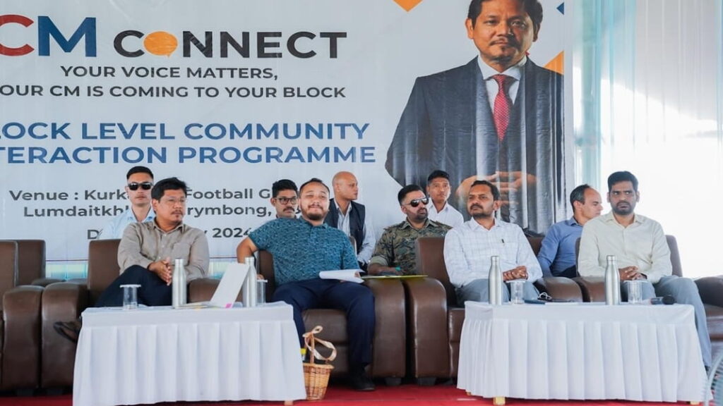 Conrad resolves issues at ground zero in 2nd public meeting under ‘CM Connect’ at Bhoirymbong