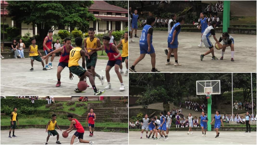 Tura Inter-School Basketball Tournament - Day 2: Don Bosco College Higher Sec Section Girls’ wins 1st semi-final match