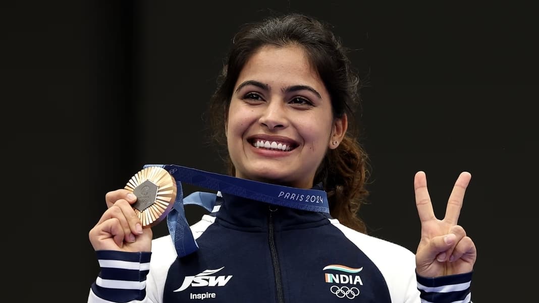 Manu Bhaker wins India’s 1st medal at Paris 2024 Olympics, makes history