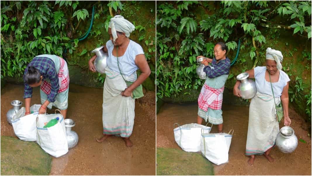 Assam villagers rely on streams for water as government schemes struggle to reach them