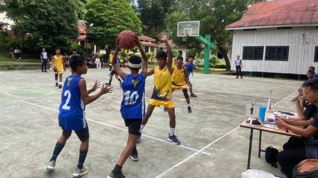 Impressive talents on display at the Inter-school Basketball tourney in Tura