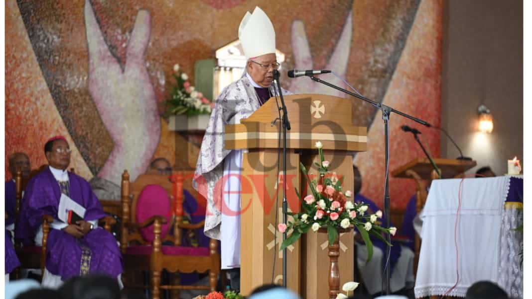 In Pics | Funeral Service of Most Rev. Bishop George Mamalassery in Tura