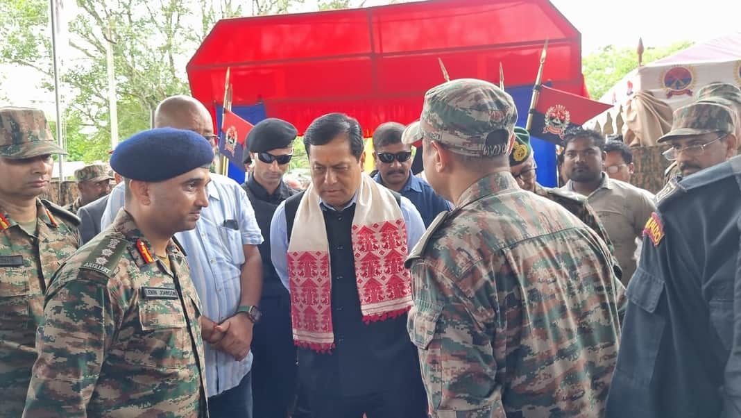 Union Minister Sarbananda Sonowal asks officials to assist flood-affected people