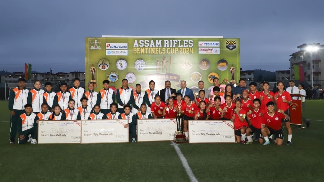 Arunachal wins inaugural ‘Sentinels Cup’, Assam Rifles’ annual women’s football tournament