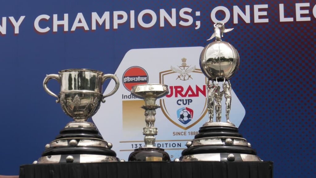 133rd Durand Cup Trophies showcased in Tura