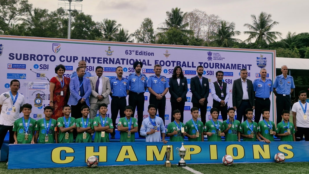 Meghalaya U-15 boys win International Subroto Cup 2024