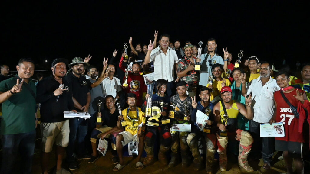 Garo Hills riders dominate 1st South Western Motocross 2024; Bantei Jyrwa takes best rider crown