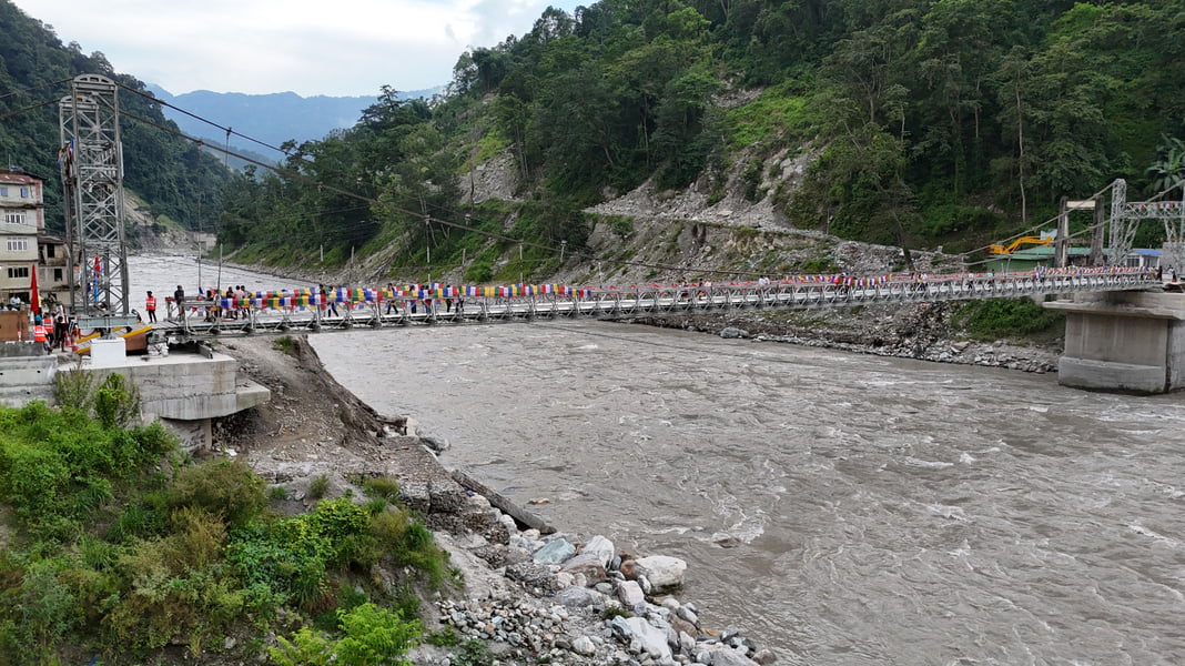 BRO re-constructs Indrani Bridge to link North Sikkim with rest of India