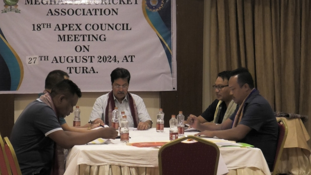 MCA holds 18th Apex Council Meeting in Tura, makes bid to host U-23 BCCI Tournament