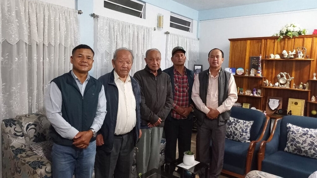 Meghalaya Ex-Service League members visit ailing retired veterans, offer support