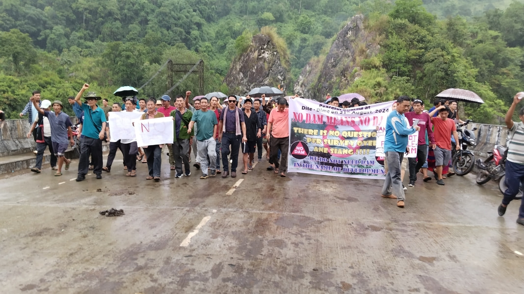 Massive Protests Erupt Against 11,000 MW Siang Upper Multipurpose Dam Project