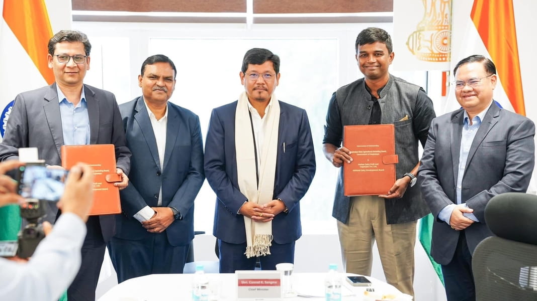 Meghalaya inks landmark deal with Mother Dairy to boost agriculture, establish ‘Meghalaya Brand’