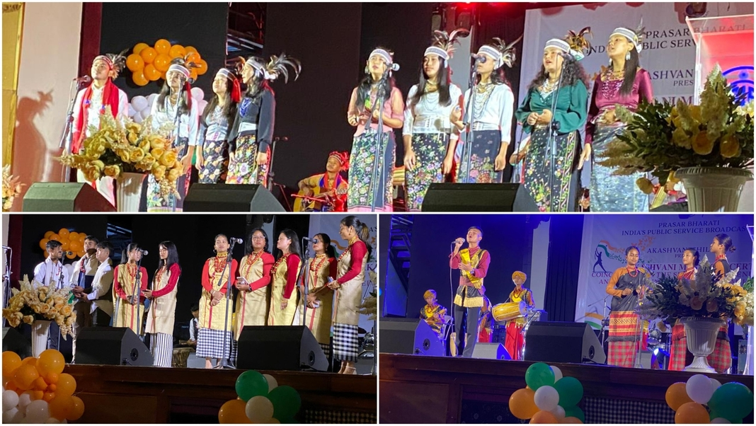 Meghalaya artists reinvigorate patriotism in the run up to Independence Day at Akashvani Concert