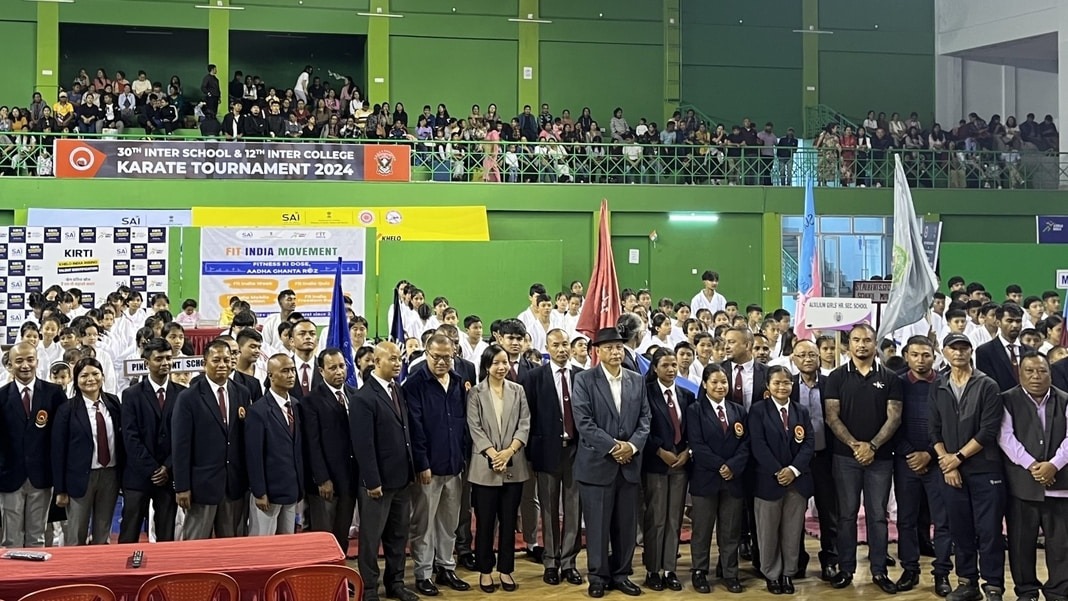 AMKA's 30th Inter School & 12th Inter College Karate Tournament begins