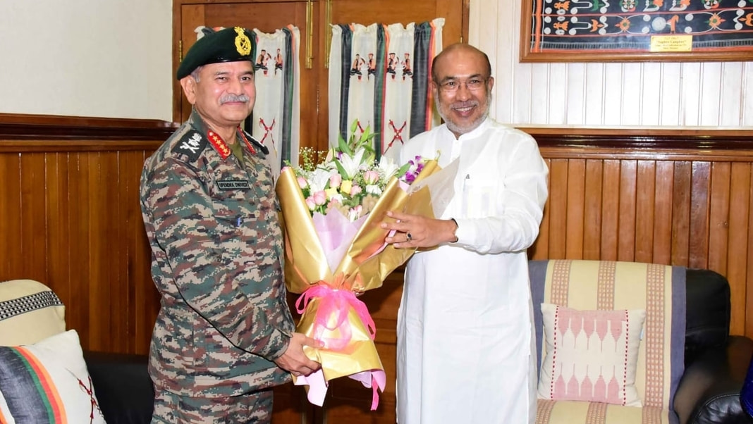 Chief of Army Staff on two-day visit to Manipur, discusses “crucial issues” with CM