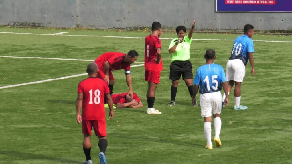 4th Inter-Mahari Men's Football Tournament | Day 4 | Chambugong wins via penalty shootout