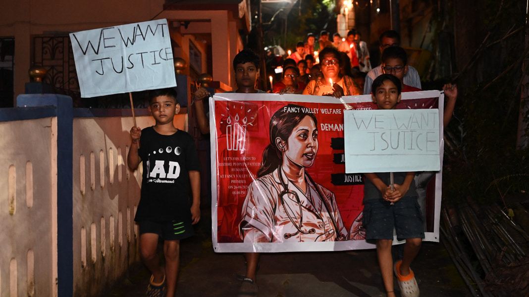 Tura women hold candlelight vigil seeking justice for murdered trainee doctor in Kolkata