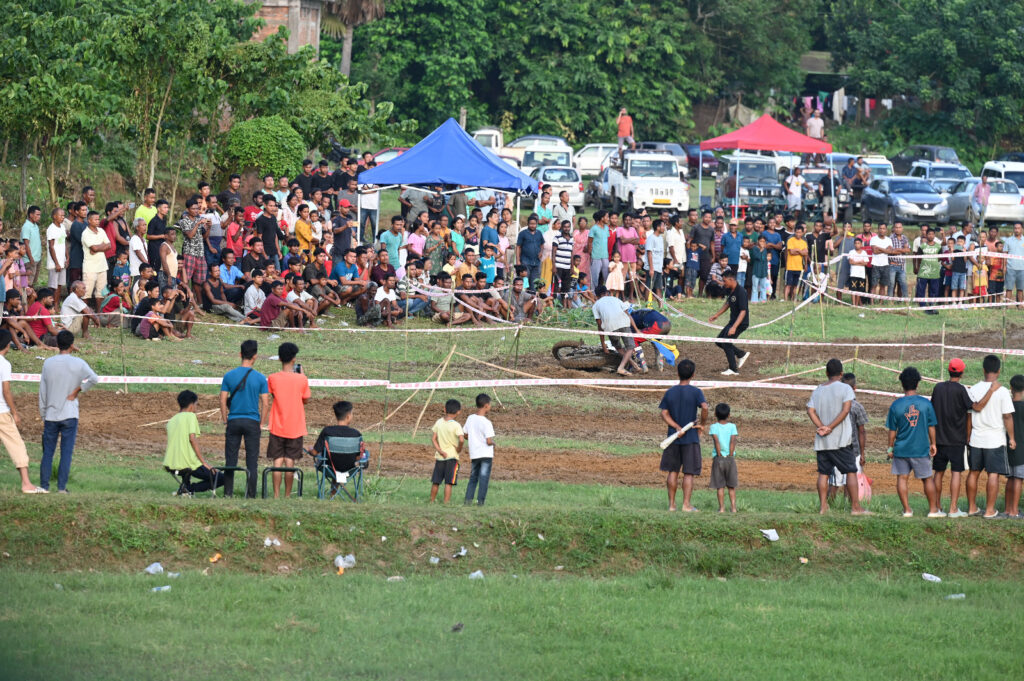 Garo Hills riders dominate 1st South Western Motocross 2024; Bantei Jyrwa takes best rider crown