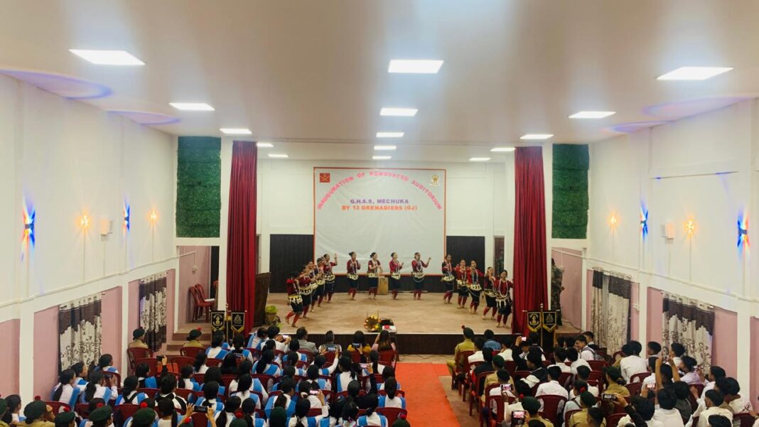 Indian Army renovates Mechuka school auditorium