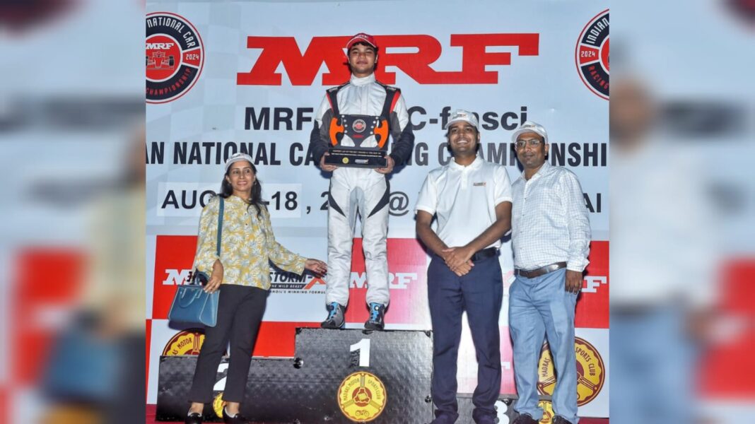 Jaden R Pariat from Meghalaya makes history with MRF Formula 2000 title